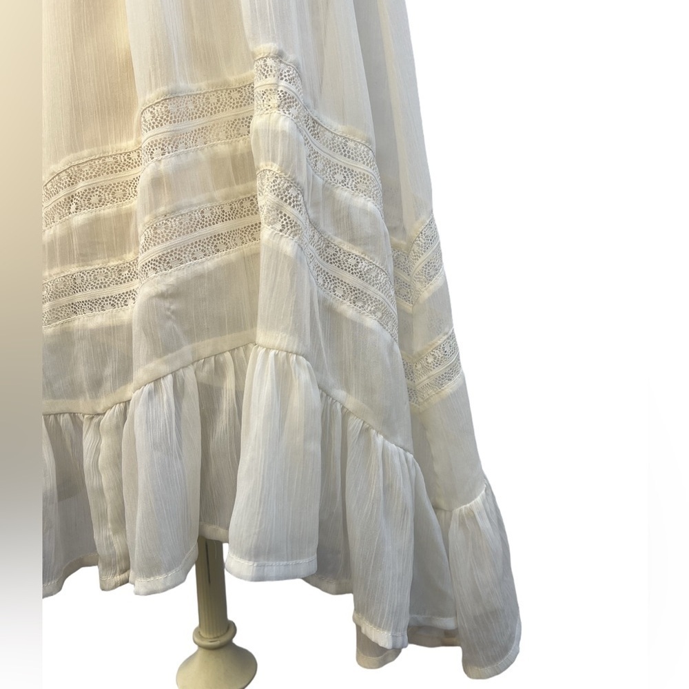 Billabong Ever So Sweet Cream Babydoll Dress - Size Small - Picture 6 of 11